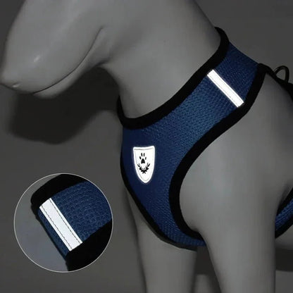 Harnais Petit Chien - DogHarnessLeadLeash™ - Bleu - Reve de chienlecoledeschats14:173;5:361386BleuMHarnais Petit Chien - DogHarnessLeadLeash™ - Bleu